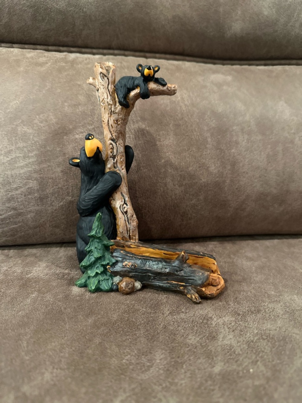 Bearfoots Bears in a Tree Business Card Holder